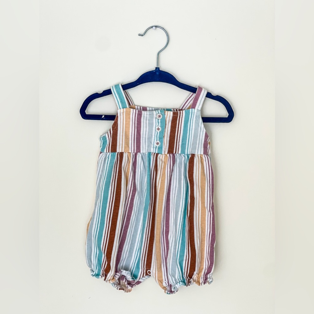 Carters One Piece Multicolored Baby Jumpsuit